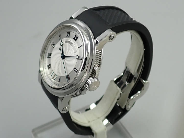 ブレゲ マリーン ラージデイト Ref.5817ST シルバー文字盤 中古 7T0PLFRF