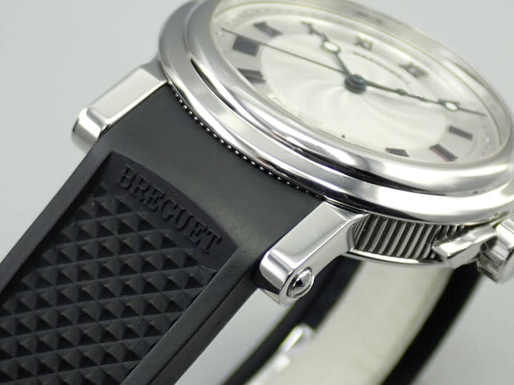 ブレゲ マリーン ラージデイト Ref.5817ST シルバー文字盤 中古 7T0PLFRF
