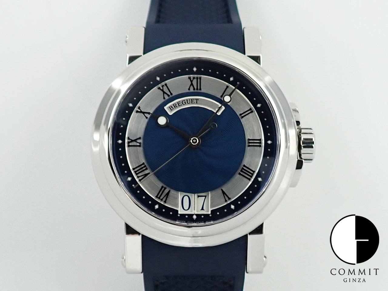 Marine II Large Date Ref.5817ST/Y2/5V8 (ID:8503TFVX) | Breguet 