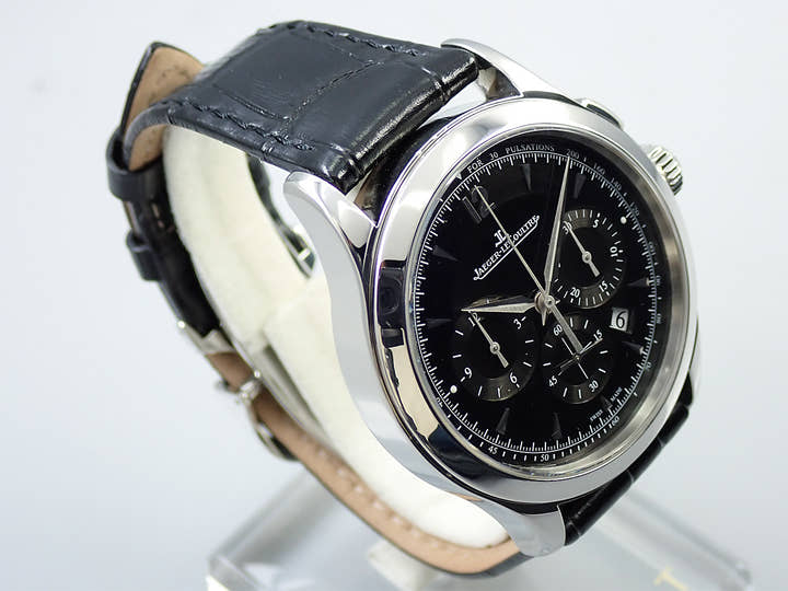 ジャガールクルト マスター コントロール クロノグラフ Ref.Q1538470 ブラック文字盤 美品 4X158357