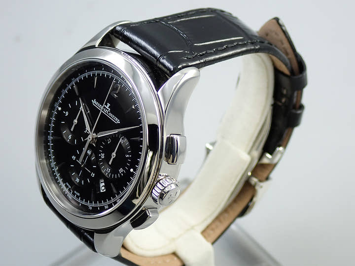 ジャガールクルト マスター コントロール クロノグラフ Ref.Q1538470 ブラック文字盤 美品 4X158357