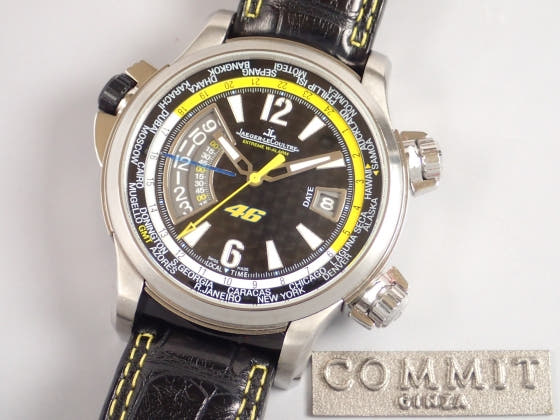 ジャガールクルト マスター Ref.Q177T47V ブラック カーボン文字盤 中古 master-3