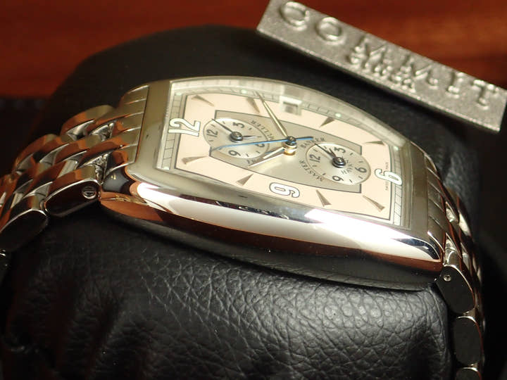 Franck Muller Tono Curvex Ref.2852MBHV Silver x Beige Dial Used master-banker