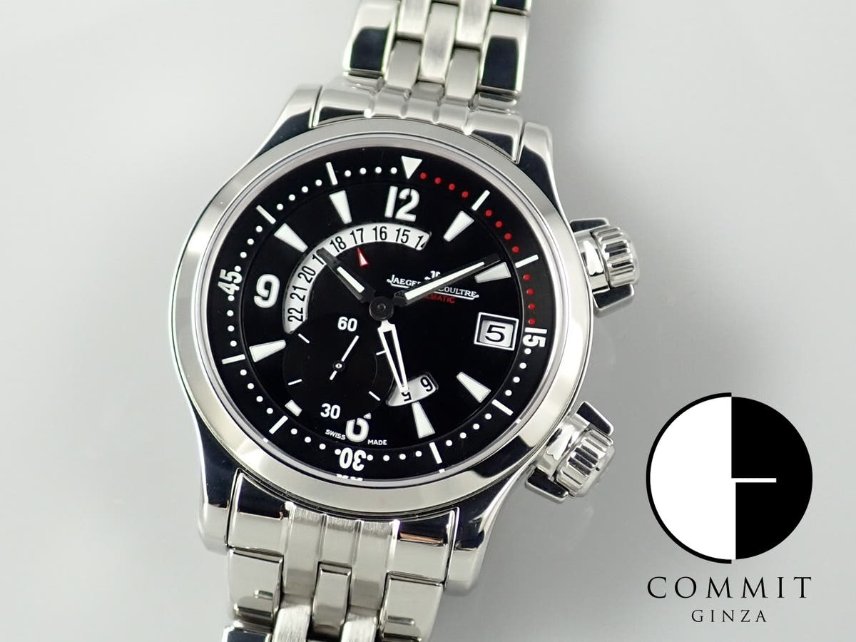 ジャガールクルト マスター Ref.Q1738170 ブラック文字盤 中古 master-compressor-10