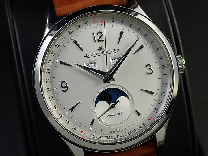 ジャガールクルト マスター コントロール カレンダー Ref.Q4148420 シルバー文字盤 中古 6X9RJRCF