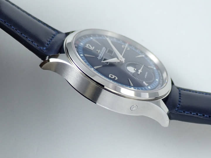 ジャガールクルト マスター コントロール カレンダー Ref.Q4148480 ブルー文字盤 美品 278W4J29