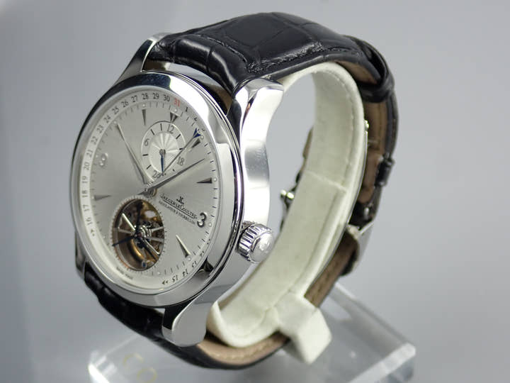 ジャガールクルト マスター Ref.Q1658420 シルバー文字盤 中古 master-tourbillon