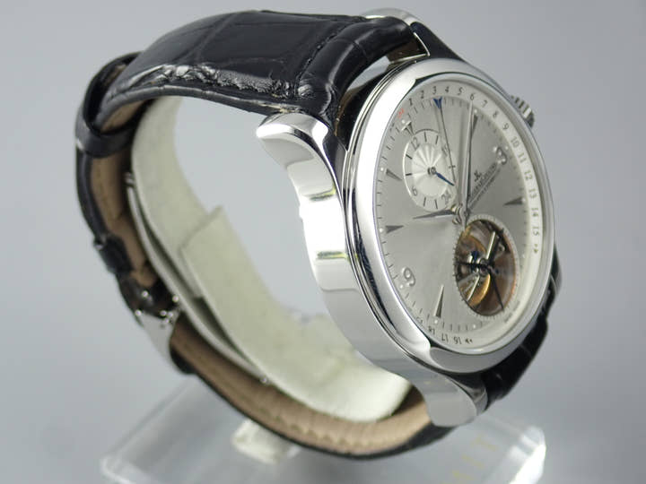 ジャガールクルト マスター Ref.Q1658420 シルバー文字盤 中古 master-tourbillon
