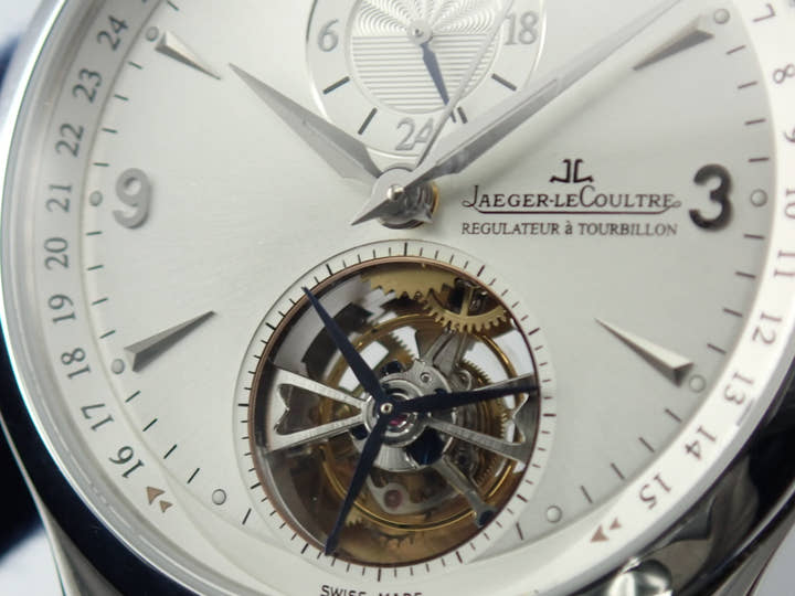 ジャガールクルト マスター Ref.Q1658420 シルバー文字盤 中古 master-tourbillon