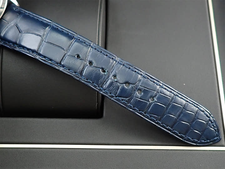 ジャガールクルト マスター ウルトラスリム ムーン エナメル Ref.Q13635E1 ブルーエナメル文字盤 美品 09XWWRXY