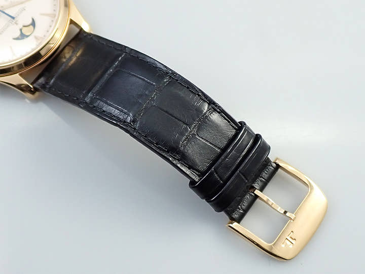 ジャガールクルト マスター ウルトラスリム パーペチュアルカレンダー Ref.Q1302520 エッグシェルベージュ文字盤 中古 8LV9P8RA