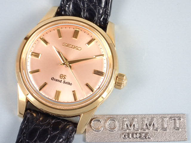 グランドセイコー メカニカル Ref.SBGW012 ピンク文字盤 中古 mechanical-2