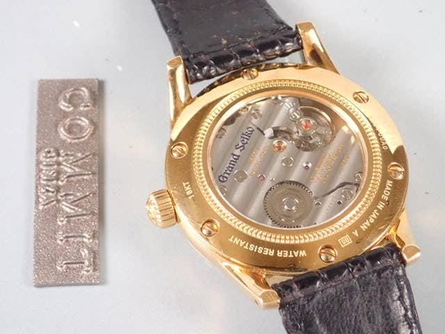 グランドセイコー メカニカル Ref.SBGW012 ピンク文字盤 中古 mechanical-2