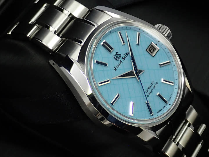 グランドセイコー メカニカル ハイビート 36000 銀座限定 2022モデル Ref.SBGH297 スカイブルー文字盤 未使用 V2042HZ4