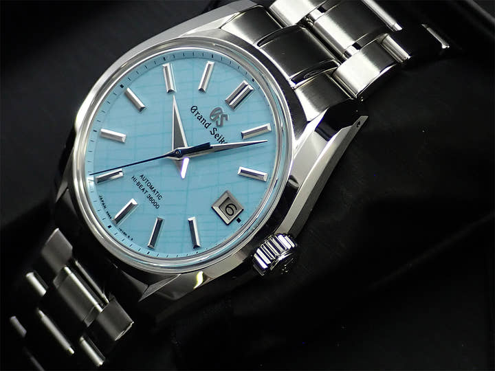 グランドセイコー メカニカル ハイビート 36000 銀座限定 2022モデル Ref.SBGH297 スカイブルー文字盤 未使用 V2042HZ4