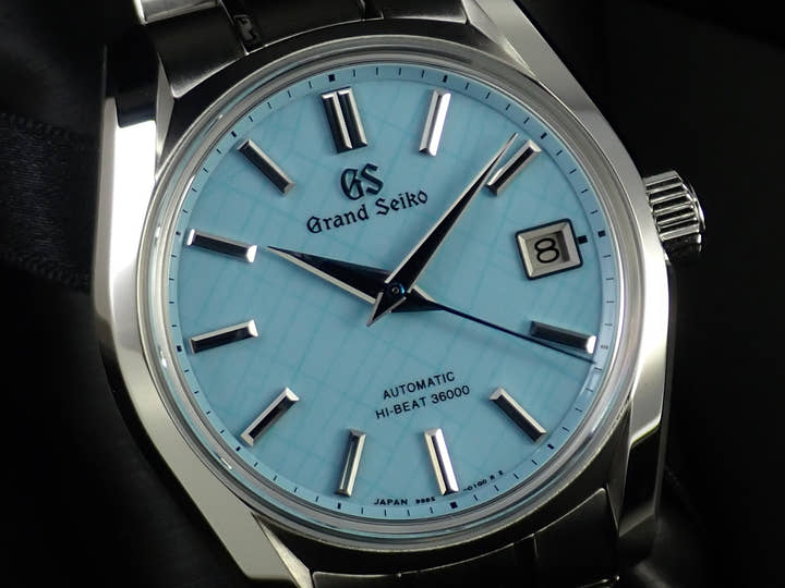 グランドセイコー メカニカル ハイビート 36000 Ref.SBGH297 スカイブルー文字盤 未使用 A5356SWR