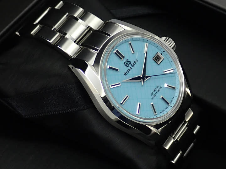 グランドセイコー メカニカル ハイビート 36000 Ref.SBGH297 スカイブルー文字盤 未使用 A5356SWR
