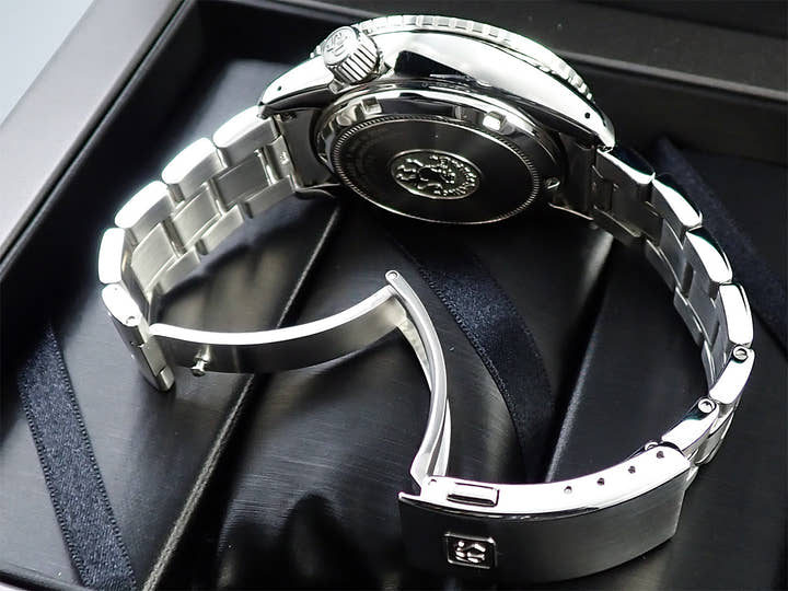 グランドセイコー メカニカル ハイビート 36000 GMT Ref.SBGJ237 ミッドナイトブルー文字盤 中古 401UTTCR