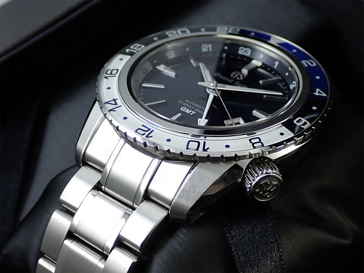 グランドセイコー メカニカル ハイビート 36000 GMT Ref.SBGJ237 ミッドナイトブルー文字盤 中古 401UTTCR