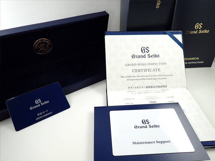 グランドセイコー メカニカル ハイビート 36000 GMT Ref.SBGJ007 シルバー文字盤 極美品 SF81RK37