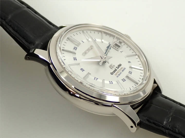 グランドセイコー メカニカル ハイビート 36000 GMT Ref.SBGJ007 シルバー文字盤 極美品 SF81RK37
