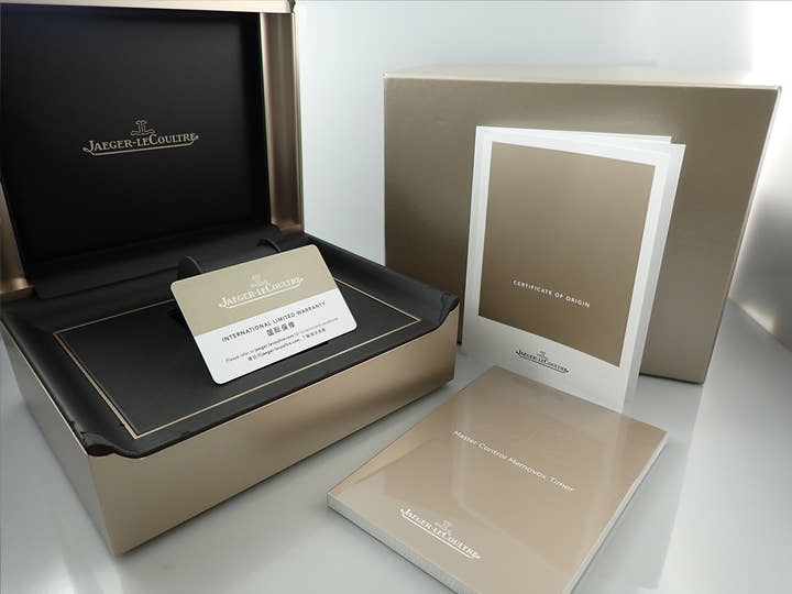 Jaeger-LeCoultre Master Control Memovox Timer Ref.Q410848J Blue Dial Excellent Condition 1F95PC49