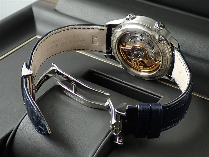 Jaeger-LeCoultre Master Control Memovox Timer Ref.Q410848J Blue Dial Excellent Condition 1F95PC49