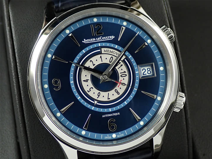 Jaeger-LeCoultre Master Control Memovox Timer Ref.Q410848J Blue Dial Excellent Condition 1F95PC49