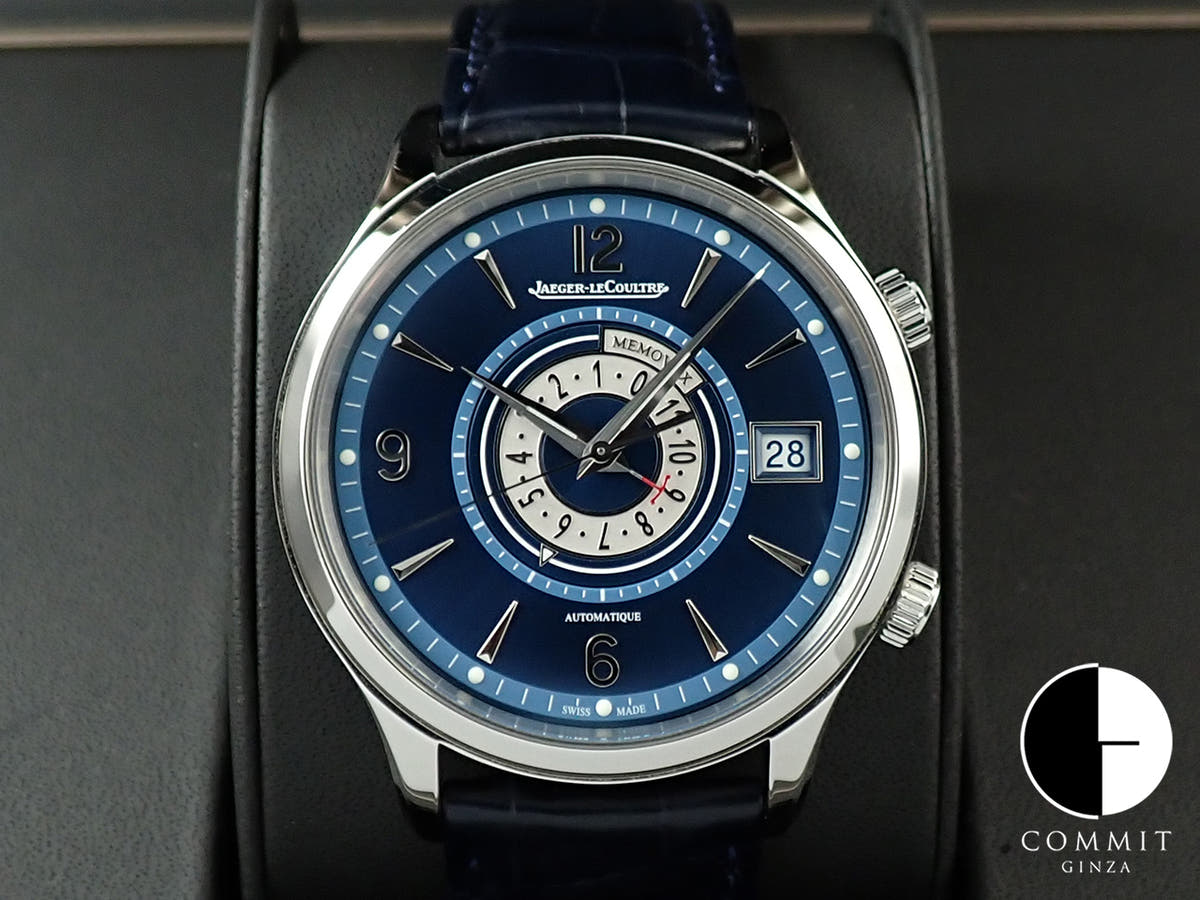 Jaeger-LeCoultre Master Control Memovox Timer Ref.Q410848J Blue Dial Excellent Condition 1F95PC49