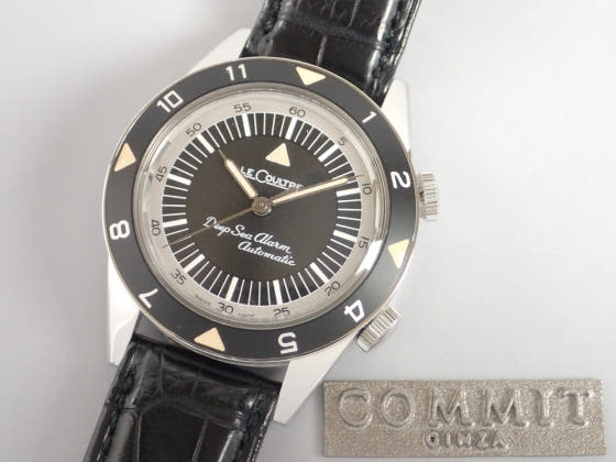 ジャガールクルト メモボックストリビュートトゥディープシー Ref.Q2028440 ブラック文字盤 中古 memobox