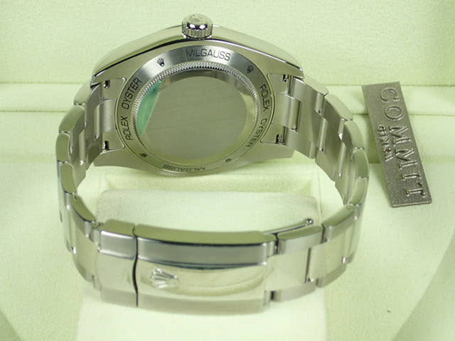 ロレックス ミルガウス Ref.116400 ブラック文字盤 中古 milgauss-13