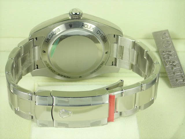 ロレックス ミルガウス Ref.116400 ブラック文字盤 未使用 milgauss-14
