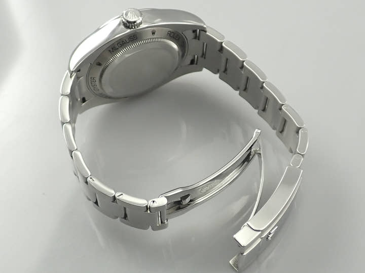 ロレックス ミルガウス Ref.116400 ステンレススチール ホワイト文字盤