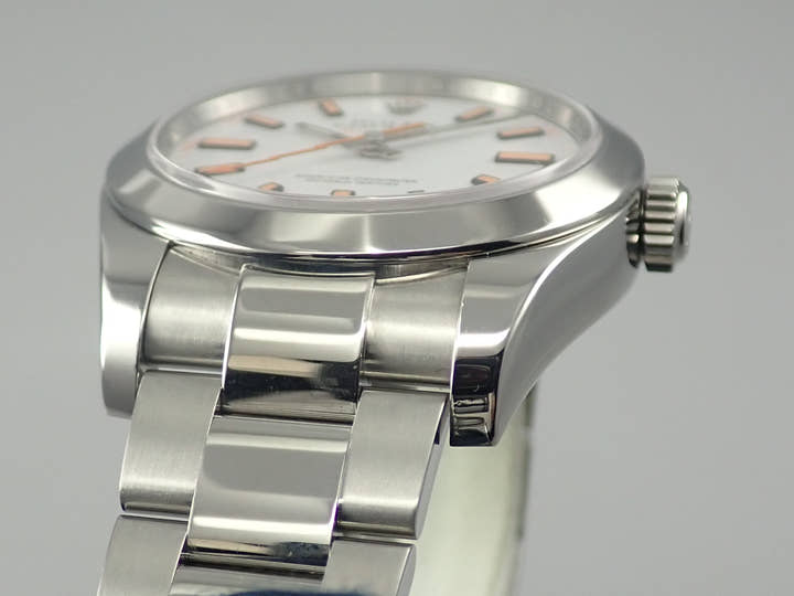 ロレックス ミルガウス Ref.116400 ステンレススチール ホワイト文字盤