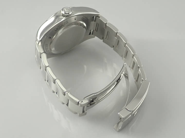 Rolex Milgauss Ref. 116400 Stainless Steel White Dial