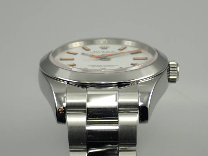 ロレックス ミルガウス Ref.116400 ステンレススチール ホワイト文字盤