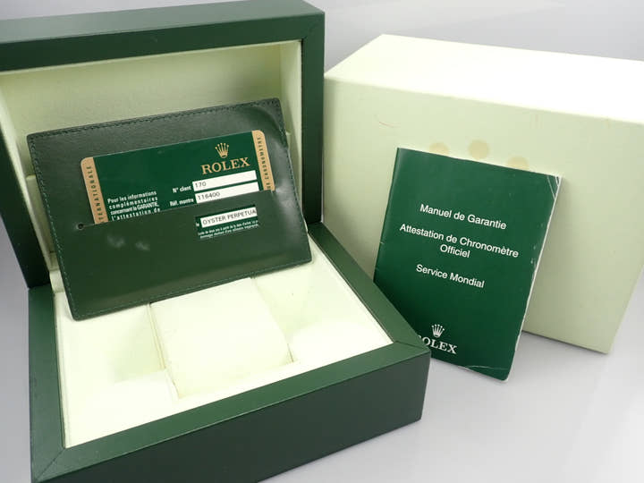 ロレックス ミルガウス Ref.116400 ステンレススチール ホワイト文字盤