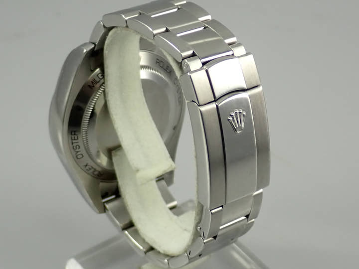 Rolex Milgauss Ref. 116400 Stainless Steel White Dial