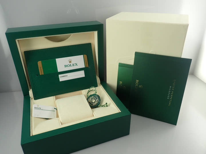 ロレックス ミルガウス Ref.116400GV ステンレススチール Zブルー文字盤