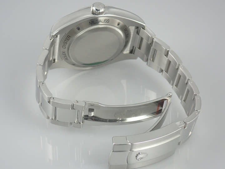 ロレックス ミルガウス Ref.116400GV ブラック文字盤 中古 milgauss-16