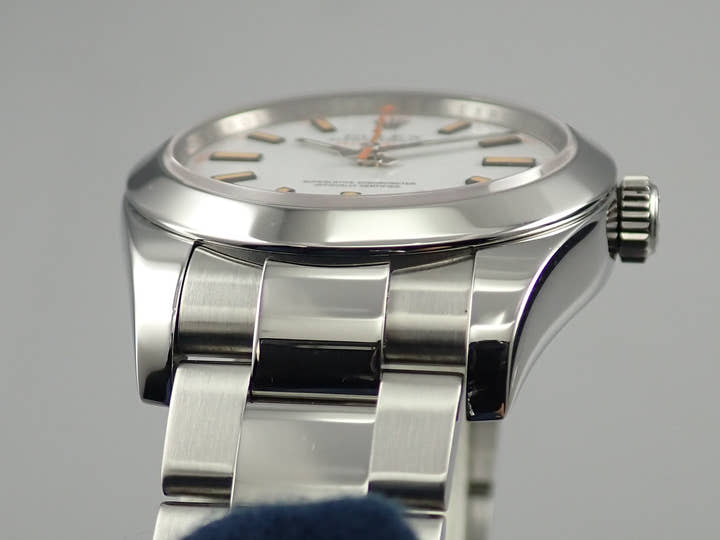 ロレックス ミルガウス Ref.116400 ステンレススチール ホワイト文字盤