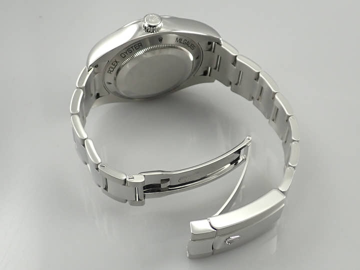 ロレックス ミルガウス Ref.116400 ステンレススチール ホワイト文字盤