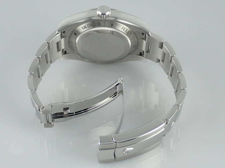 ロレックス ミルガウス Ref.116400 ブラック文字盤 中古 milgauss-19