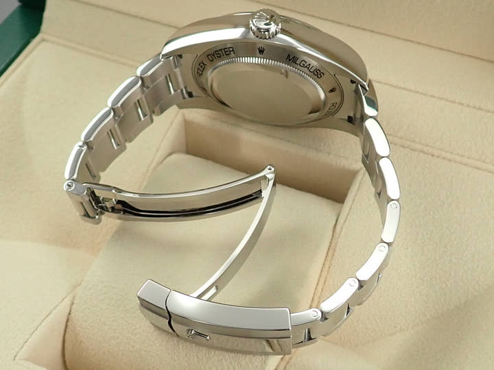 Rolex Milgauss Ref. 116400GV Stainless Steel Black Dial