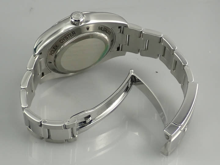 ロレックス ミルガウス Ref.116400 ステンレススチール ブラック文字盤