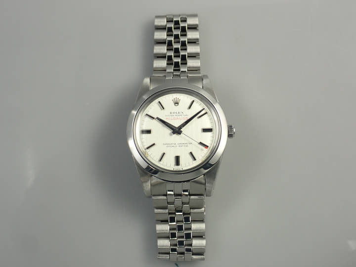 ロレックス ミルガウス Ref.1019 ステンレススチール シルバー文字盤