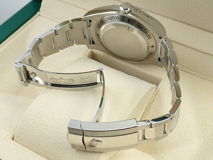 ロレックス ミルガウス Ref.116400GV ステンレススチール ブラック文字盤