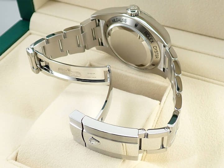 ロレックス ミルガウス Ref.116400GV ステンレススチール ブラック文字盤