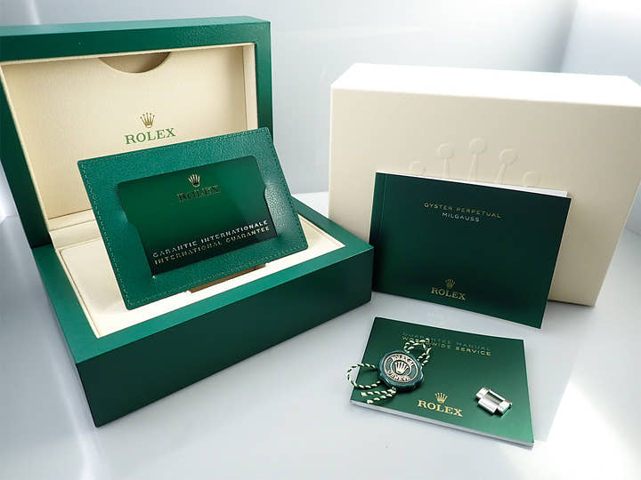 ロレックス ミルガウス Ref.116400GV ステンレススチール ブラック文字盤