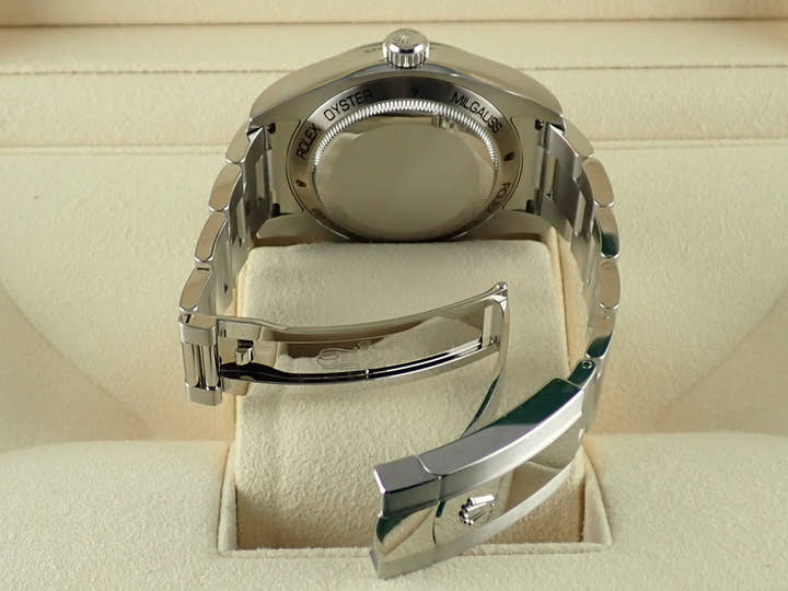 ロレックス ミルガウス Ref.116400GV ブラック文字盤 未使用 milgauss-24